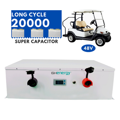 Batteria eccellente 24V del condensatore di Graphene per il modulo di stoccaggio dei carretti di golf