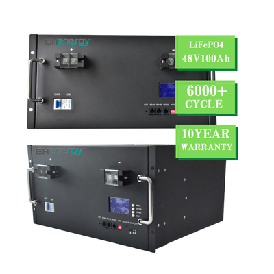 Batteria al litio profonda riutilizzabile del ciclo, supporto di scaffale 12V Lifepo4 Marine Battery