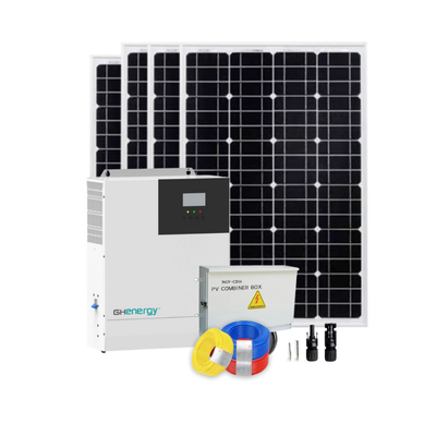 Sistema solare domestico resistente di Gonghe PID, sistemi a energia solare residenziali 120V