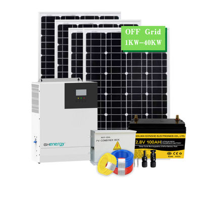 Sistema solare domestico resistente di Purple Horn PID, sistemi a energia solare residenziali 120V