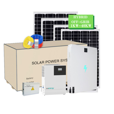 Sistema solare domestico resistente di Gonghe PID, sistemi a energia solare residenziali 120V