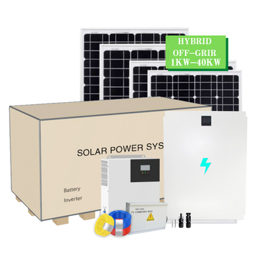 Sistema solare domestico resistente di Gonghe PID, sistemi a energia solare residenziali 120V