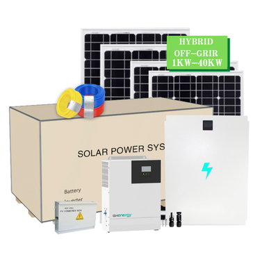 Sistema solare domestico resistente di Gonghe PID, sistemi a energia solare residenziali 120V