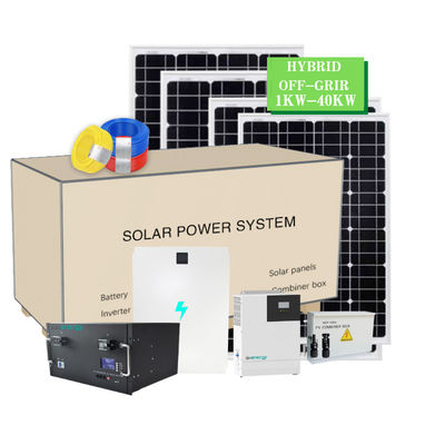 Sistema solare domestico resistente di Purple Horn PID, sistemi a energia solare residenziali 120V