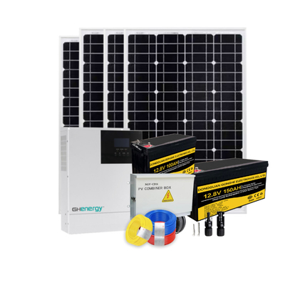 48V Ultraportable sul sistema solare di griglia, sistema solare pratico della batteria al litio