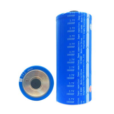 Giocattoli batteria elettronica 2.7v 100000f del condensatore di 100000 di farad ad alta densità ultra