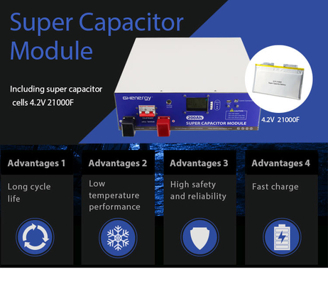 Modulo di BMS Multipurpose 48V Ultracapacitor, modulo di 100ah Graphene Supercap