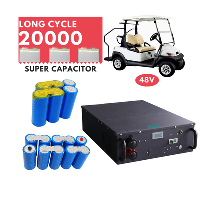 Batteria eccellente 48v 3900wh del condensatore di Graphene per i carretti di golf ed il carrozzino elettrico