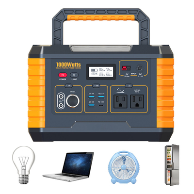 alimentazione elettrica portatile all'aperto 50/60Hz, centrale elettrica portatile 500w con il pannello solare