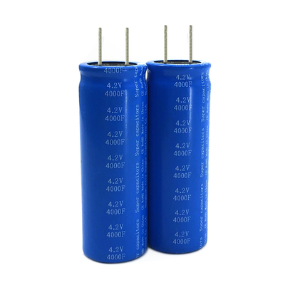 Cellula elettrica 4.2V 4000F di IEC Supercapacitor per il sistema leggero solare