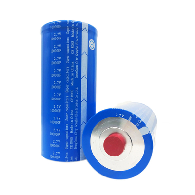 cellula 60x138mm di Supercapacitor di farad di 100000F 2.7V per immagazzinamento dell'energia