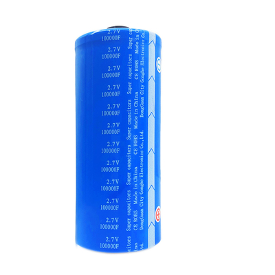 cellula 60x138mm di Supercapacitor di farad di 100000F 2.7V per immagazzinamento dell'energia