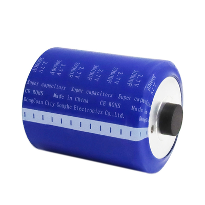 Tipo radiale portatile eccellente ibrido supporto del condensatore 2,7 V 3000f della superficie