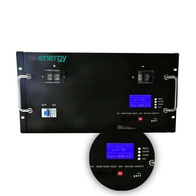 batteria al litio durevole LiFePO4 di 5kwh 10kwh con costruito in BMS