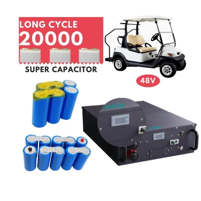 La Banca della batteria del carretto di golf del litio 100AH con BMS Rechargeable Portable