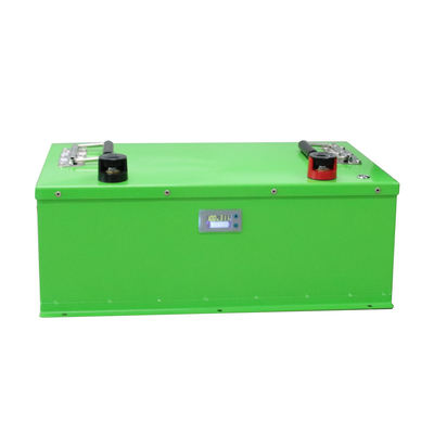 Batteria al litio all'aperto per il carrozzino di golf, batterie nere del carretto di golf del litio 48 volt