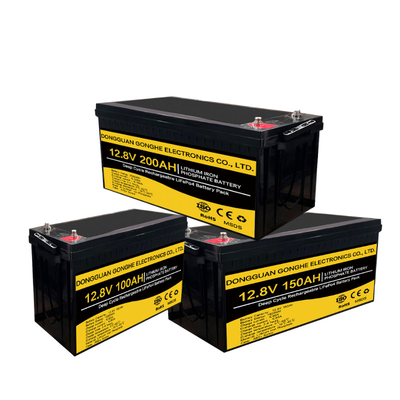 Cicli multiuso di 12V LiFePO4 del pacchetto portatile della batteria al litio 6000
