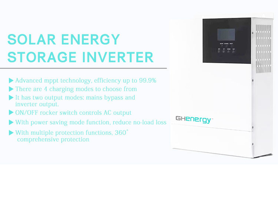 Invertitore domestico ricaricabile di energia solare pratico con tecnologia di MPPT