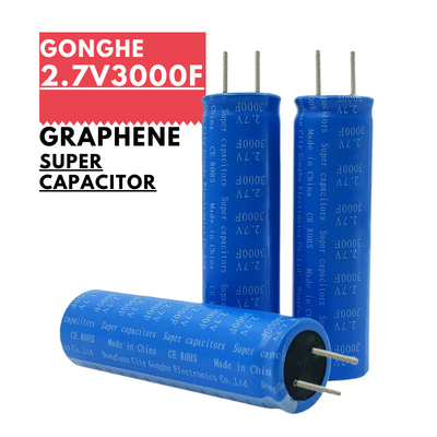 18650 batteria di 2.7v 3000f Graphene Supercapacitor per la raccolta a energia solare