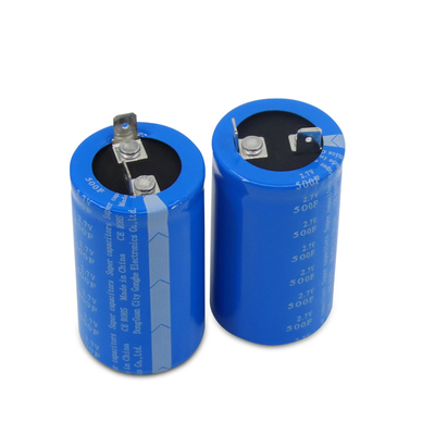 Lug 2,7 Volt 500 Farad Sostituire il foro passante della batteria a supercondensatore