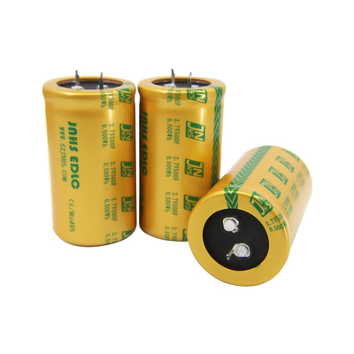 Cella supercondensatore a scatto da 2,7 Volt 500 Farad Sostituire le batterie