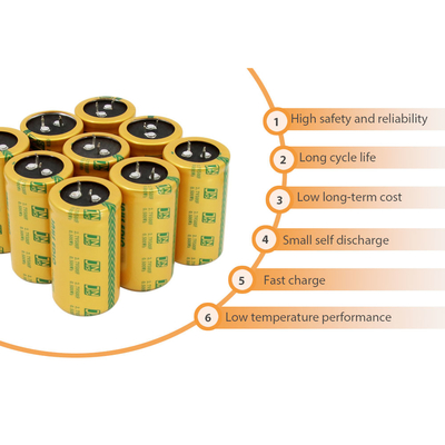 Cella supercondensatore a scatto da 2,7 Volt 500 Farad Sostituire le batterie